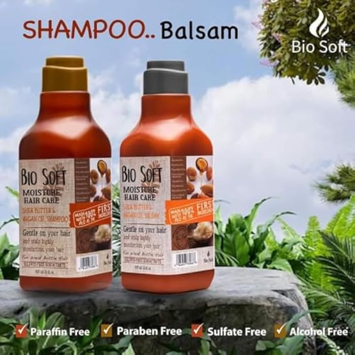 Bio Soft Shea Butter Shampoo & Conditioner - Image 2